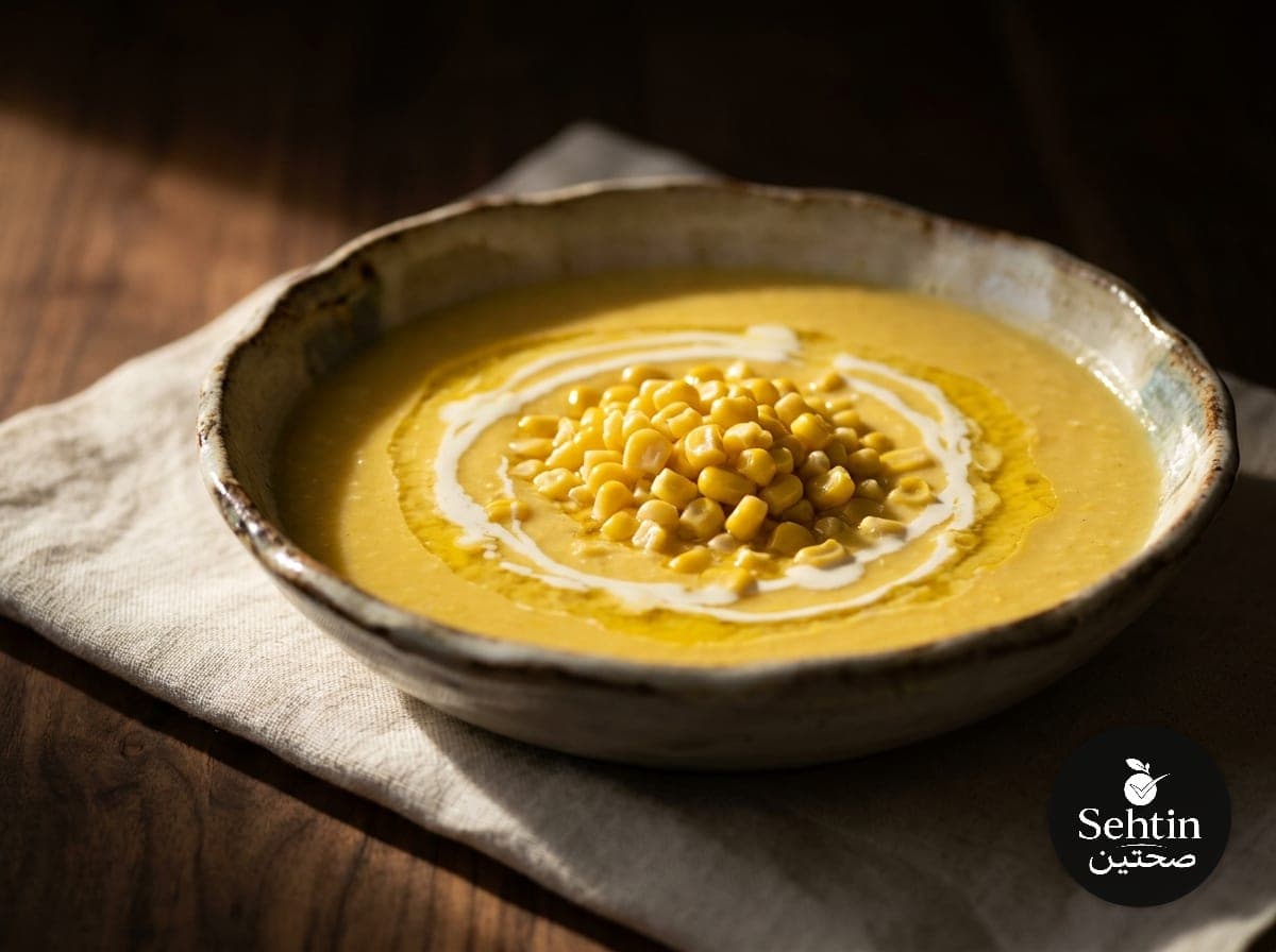 شوربة ذرة كريمية