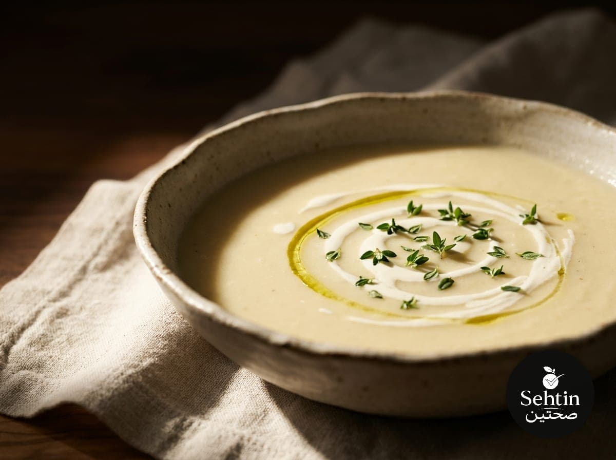 شوربة بطاطس بالزبدة