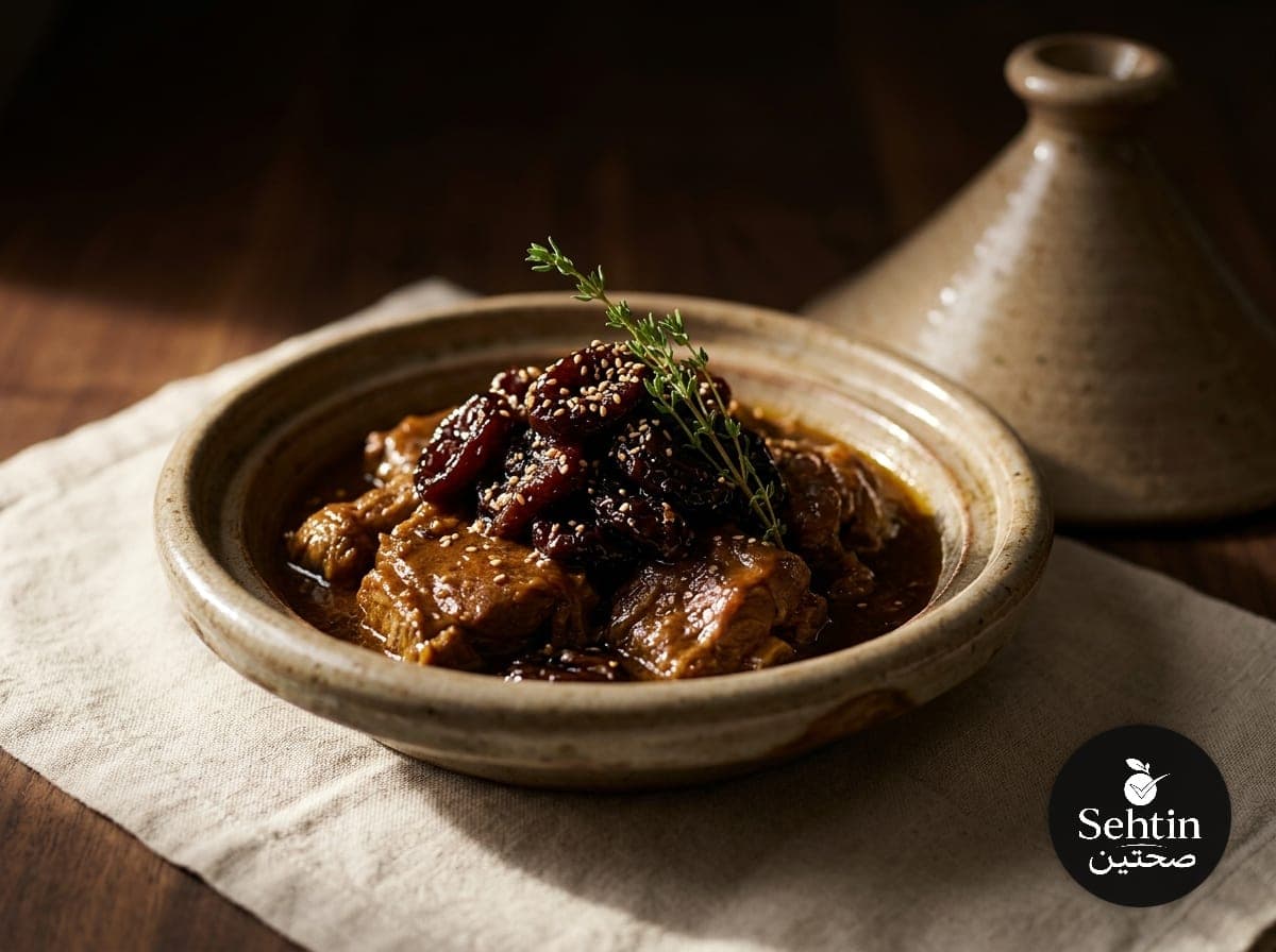 طاجين ضأن بالبرقوق